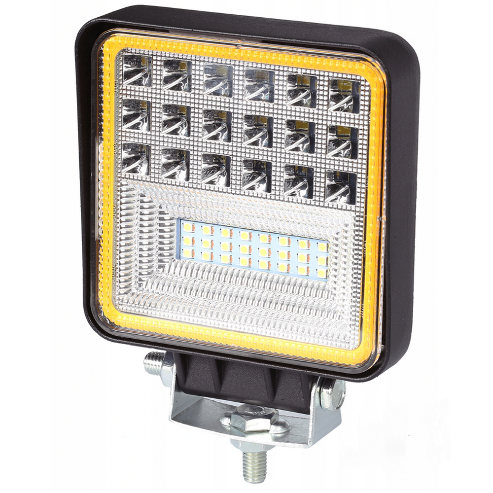 Levně Verk 12244 Pracovní světlo hranaté 42 LED, 126 W, IP67