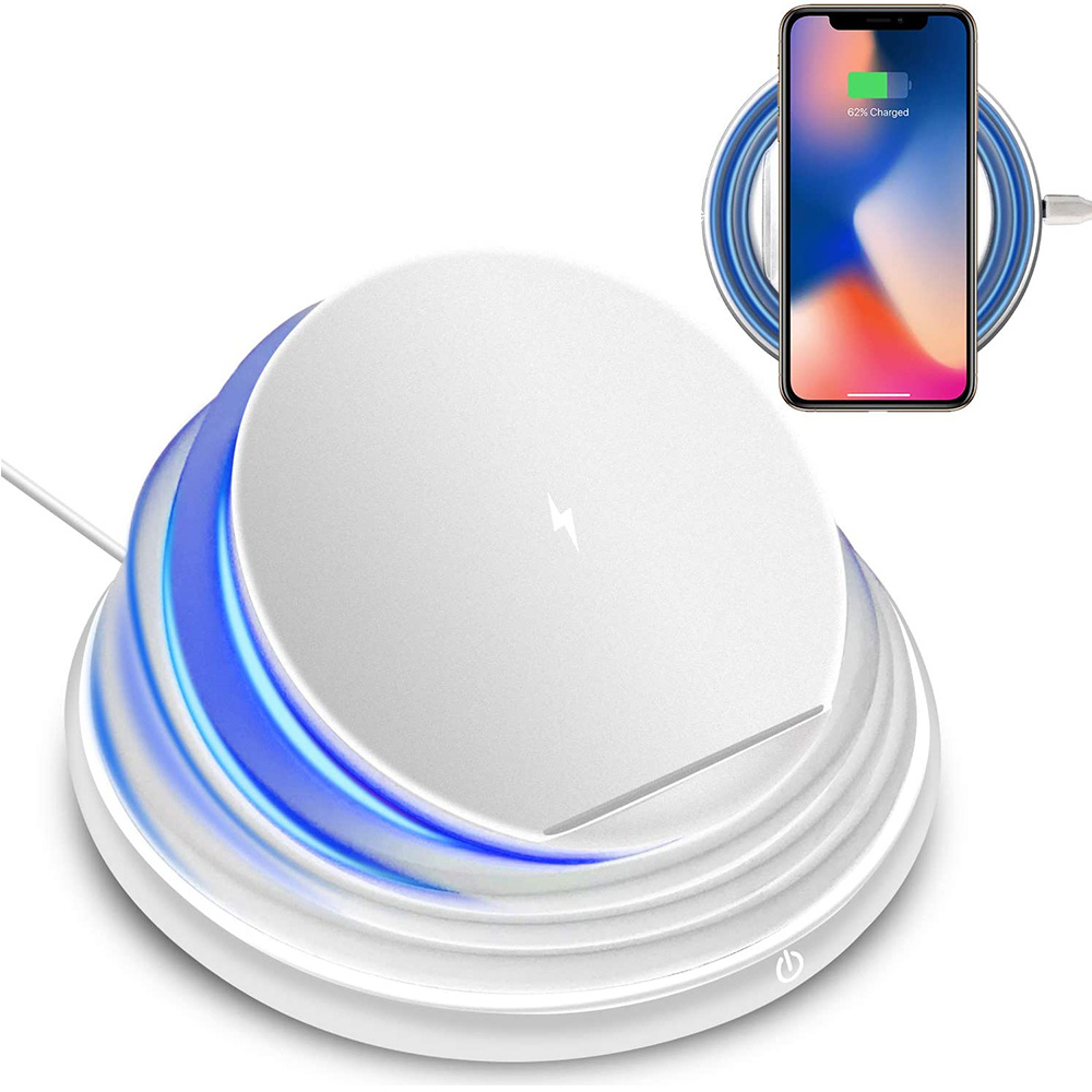 Levně Verk 24023 Bezdrátová nabíječka Qi Wireless Charger 10W USB C, color