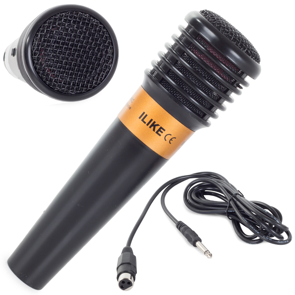 Levně Verk 01118 Karaoke mikrofon kabelový