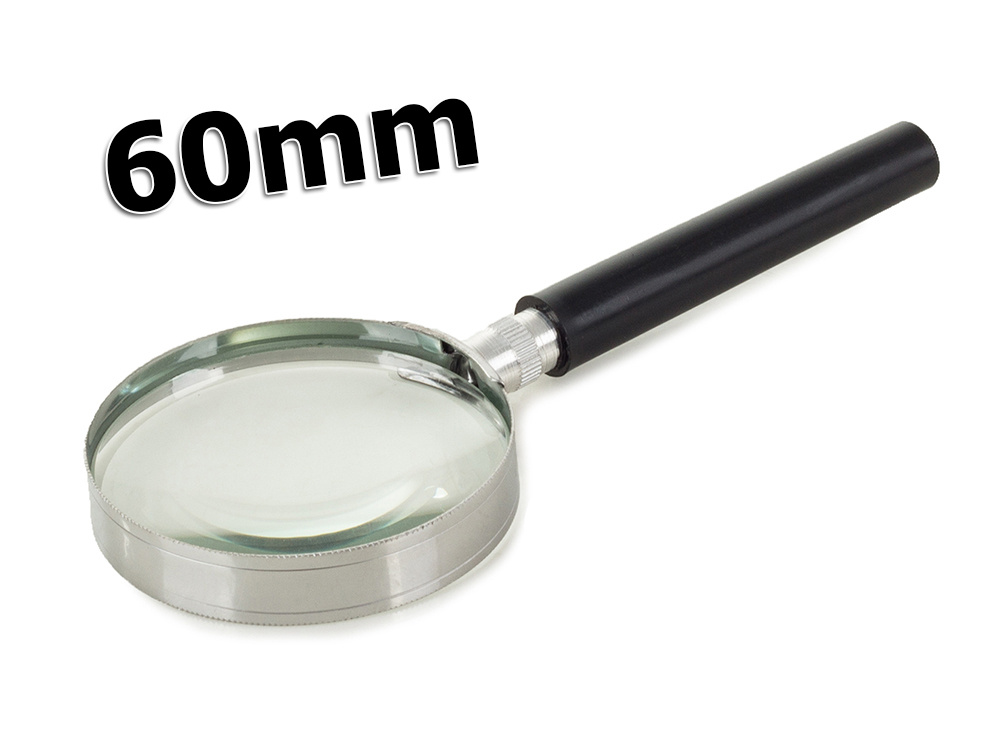 Levně Verk 09031 Čtenářská lupa 60 mm, zvětšení 3 x