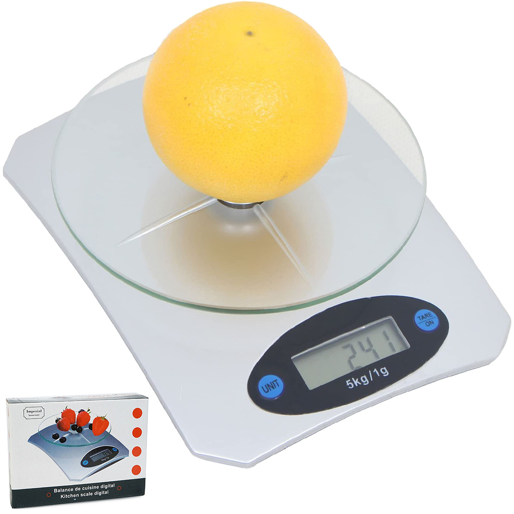 Levně Verk 17027 Kuchyňská digitální váha 5kg / 1g