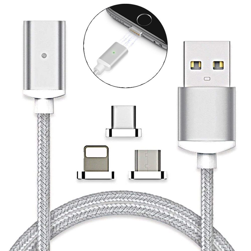 DAALO USB kabel s vyměnitelnými koncovkami