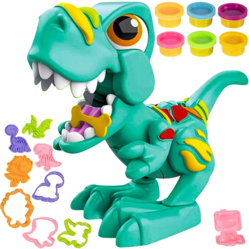 Kruzzel 22775 Stroj na vytlačování modelíny Dinosaurus