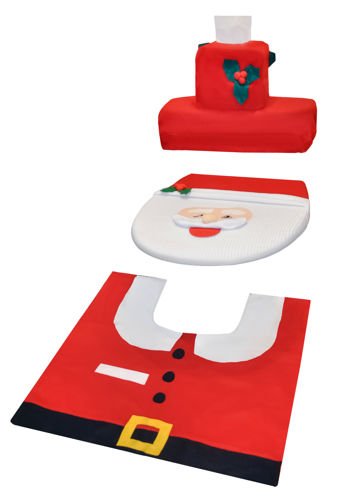 ISO 4789 Vánoční potah na toaletu Santa Claus