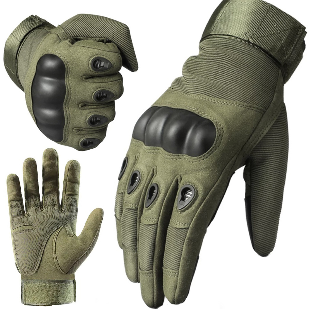 Levně Verk 14456_Z Taktické vojenské rukavice xl zelené