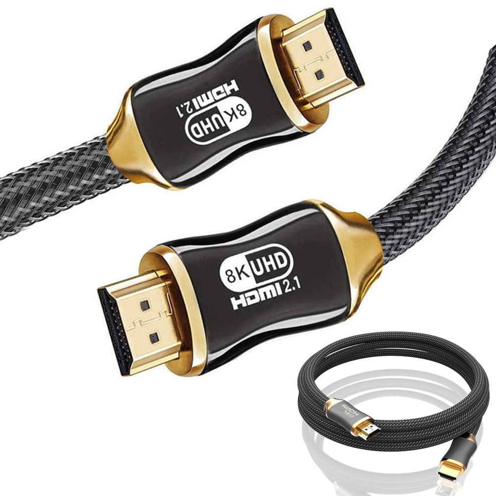 Levně Verk 13148 Kabel HDMI 2.1, 3m 8K 60Hz 4K 120Hz