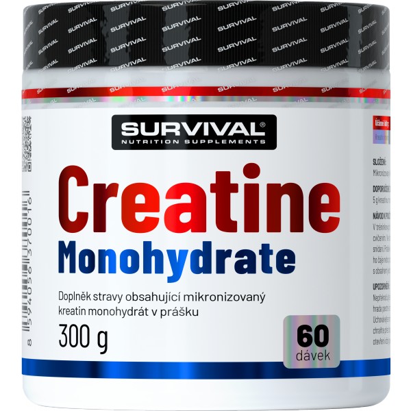 Levně Survival Creatine Monohydrate Fair Power Velikost: 300 g