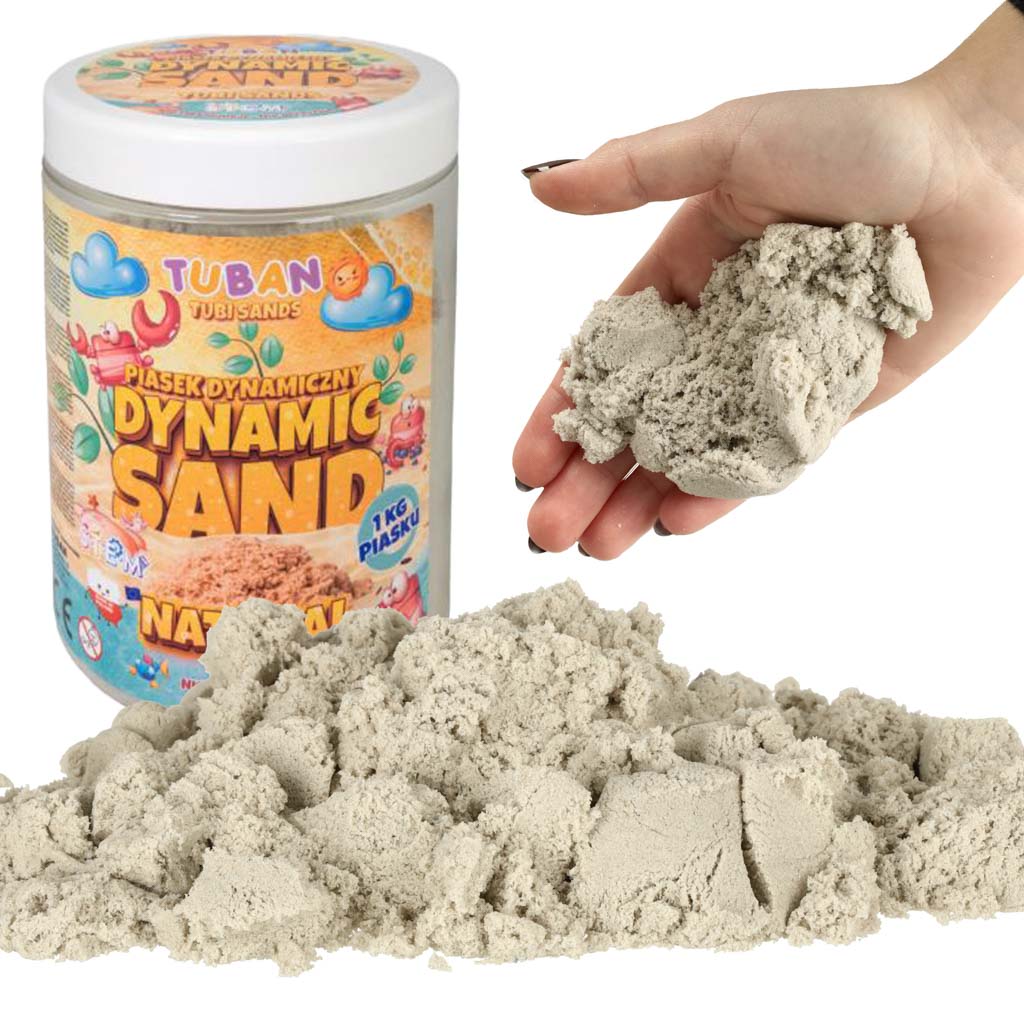 Levně KIK KX3870_2 TUBAN Dynamic Sand 1kg přírodní