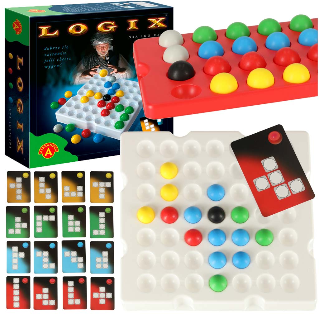 Levně KIK KX4166 ALEXANDER Logix Puzzle hra 46 dílků 10+ AKCE