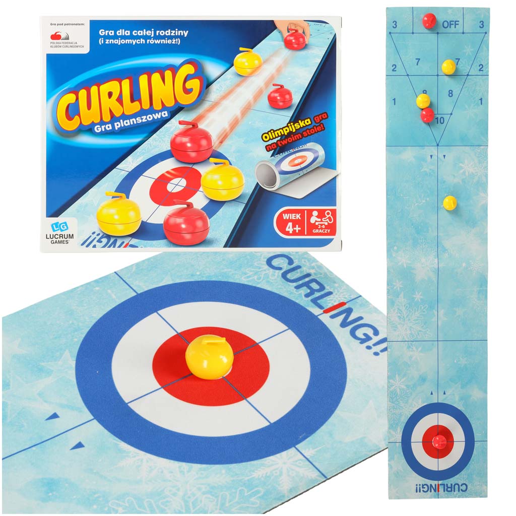 Levně KIK KX4692 Stolní hra na curling LUCRUM GAMES AKCE