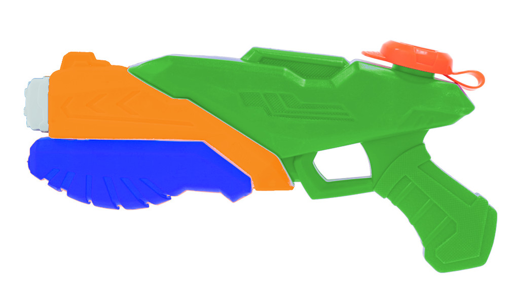 KIK KX5607_2 Vodní pistole 400ml zelená