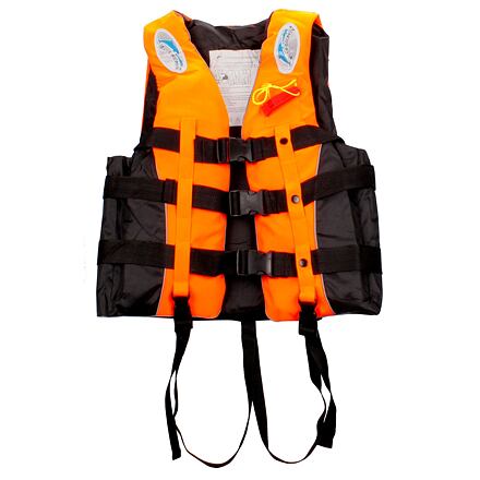 Levně Blue Dolphin Lifeguard vodácká vesta oranžová velikost oblečení XL