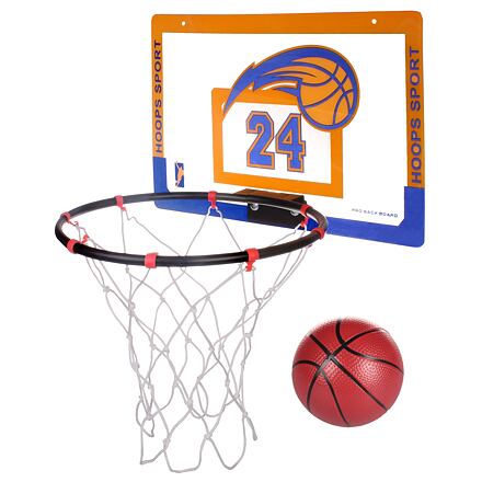 Levně Merco Teamer basketbalový koš s deskou oranžová balení 1 ks