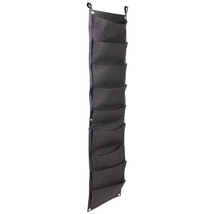 Merco Vertical Grow Bag 9 textilní květináče na zeď černá balení 1 ks