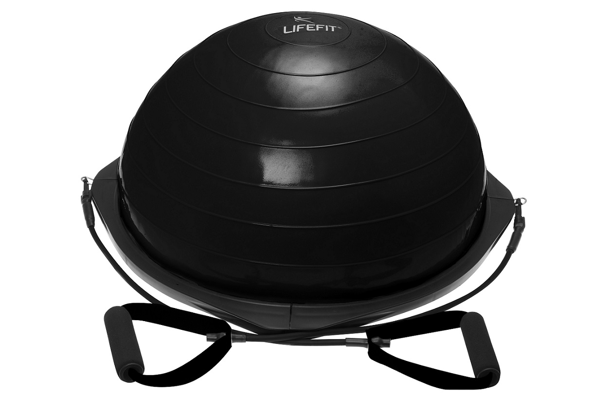 Levně LIFEFIT® Balanční podložka LIFEFIT® BALANCE BALL TR 58cm, černá