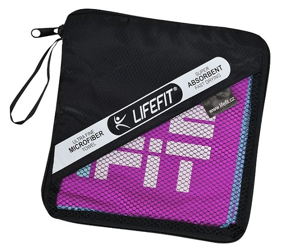 LIFEFIT® LIFEFIT® rychleschnoucí ručník z mikrovlákna 105x175cm, fialový