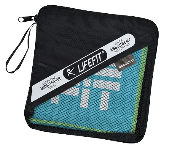 LIFEFIT® LIFEFIT® rychleschnoucí ručník z mikrovlákna 105x175cm, světle modrý