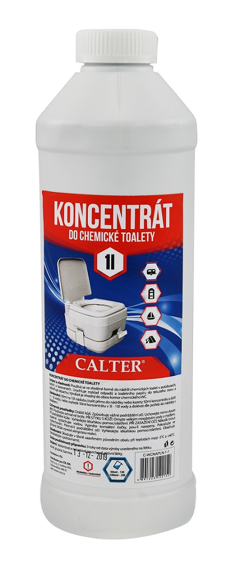 CALTER® Náplň CALTER® do chemické toalety - 1L