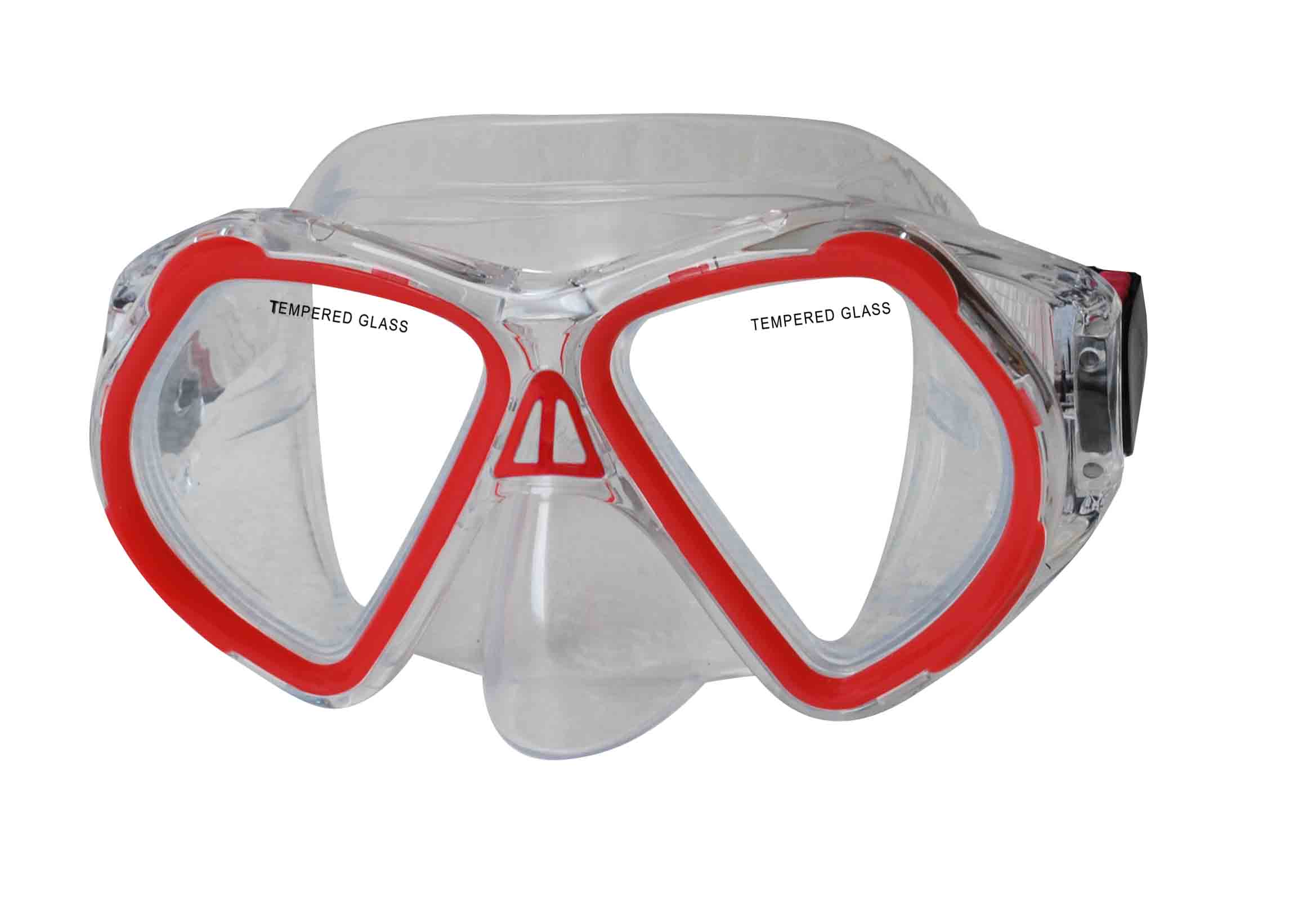 Levně RULYT® Potápěčská maska CALTER® JUNIOR 4250P, červená