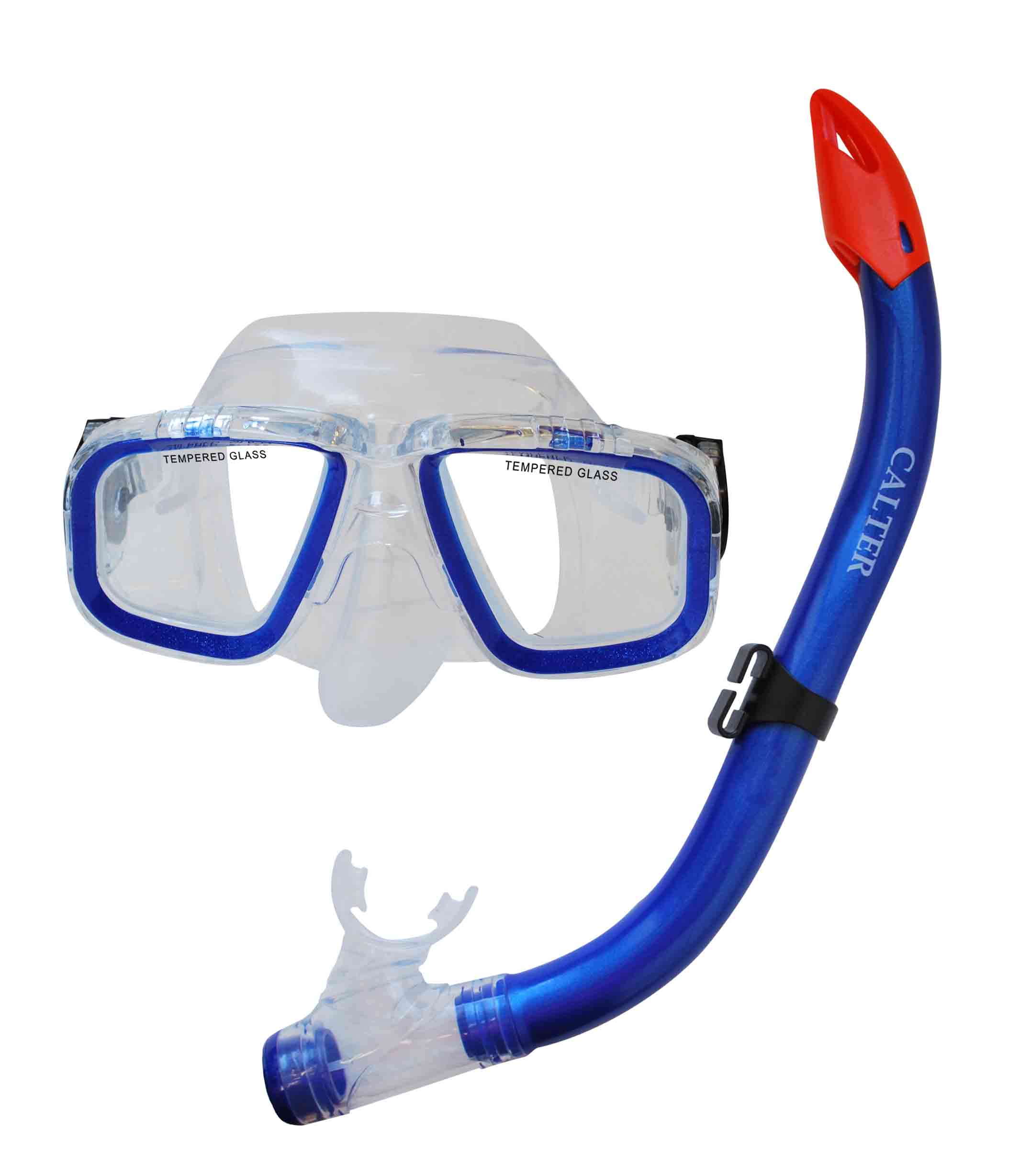 Levně RULYT® Potápěčský set CALTER® JUNIOR S9301+M229 P+S, modrý
