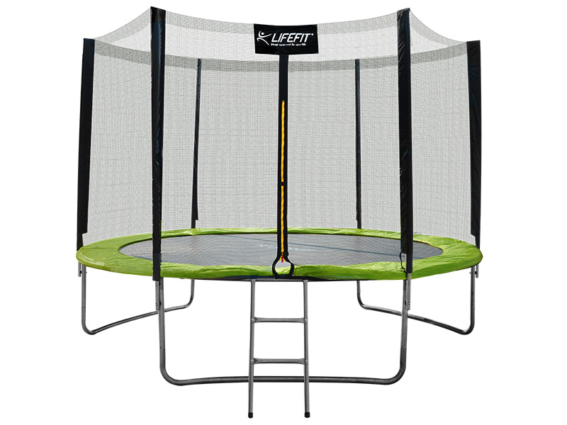 Levně LIFEFIT® Trampolína LIFEFIT® 10' / 305cm vč.sítě a schůdků Průměr trampolíny: 305cm