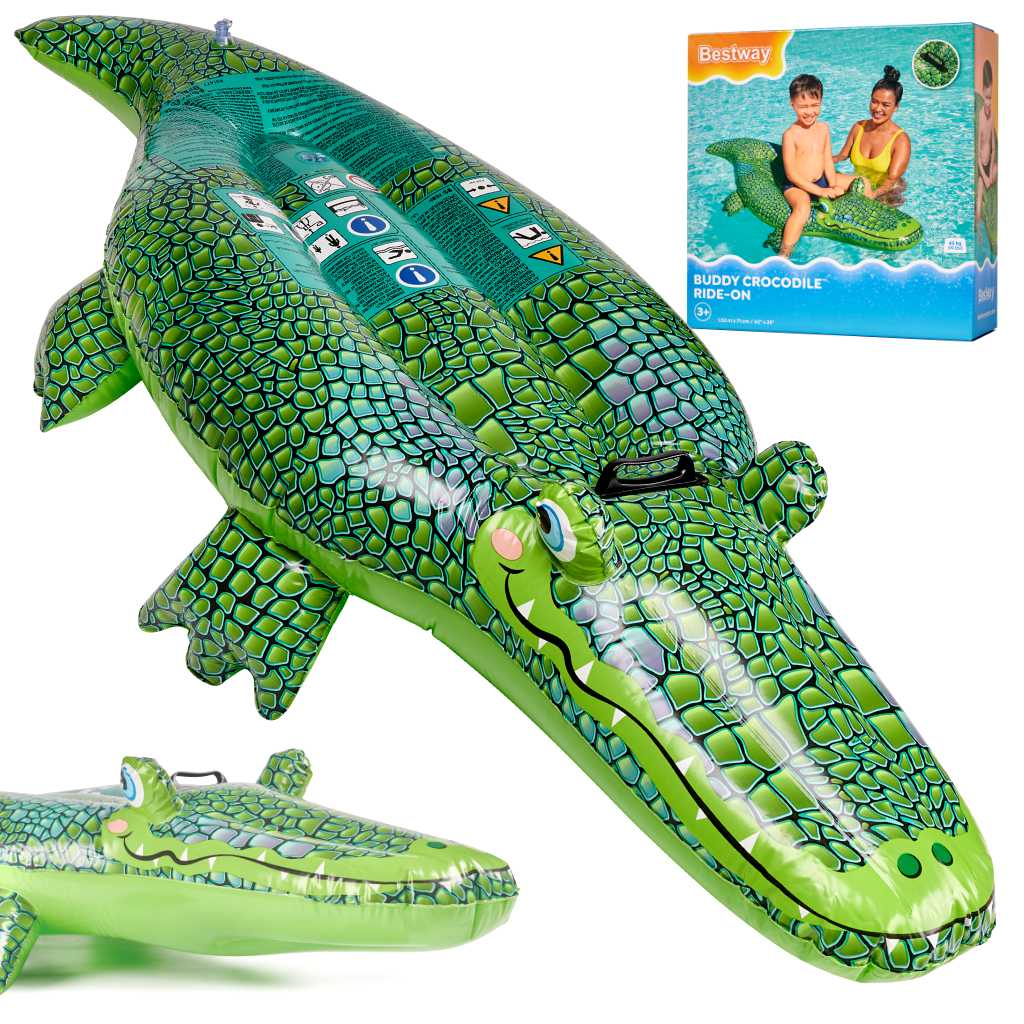 KIK KX4005 BESTWAY 41477 Krokodýl nafukovací hračka AKCE