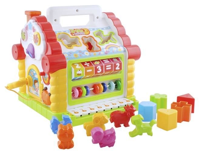 Huile Toys ISO 4506 Interaktivní multifunkční domeček se zvuky