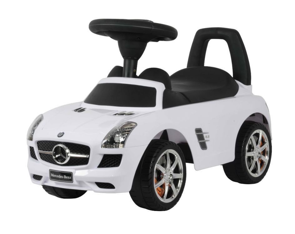 Levně EcoToys Dětské odrážedlo, vozítko Mercedes SLS, bílá, 332