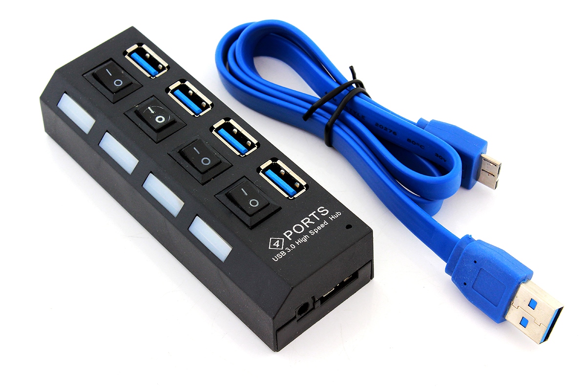 Levně APT USB 3.0 HUB - 4 porty, AK244B