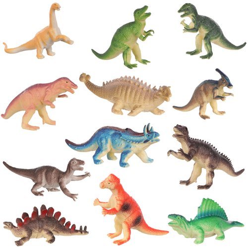 Levně ISO Figurky Dinosauři sada 12 ks 10-13 cm, 11550