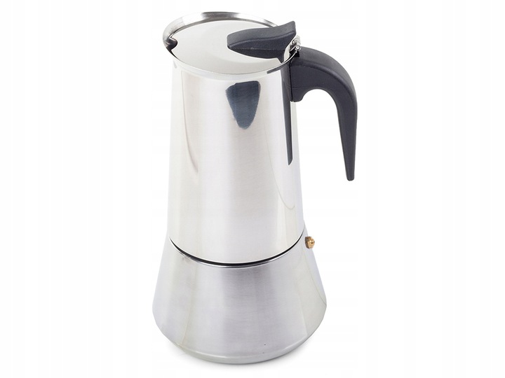 Levně Verk 07045 Moka konvice na 12 šálků, 600ml - nerezová