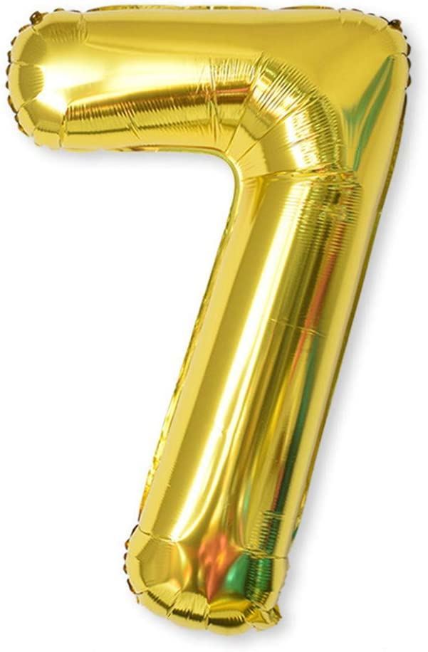 GFT Nafukovací balónky čísla maxi zlaté - 7