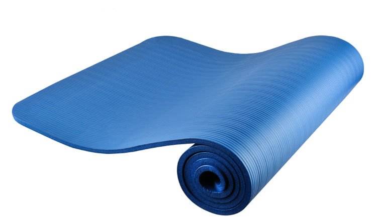 ISO Fitness podložka na cvičení 181 x 62 cm - modrá, 7864