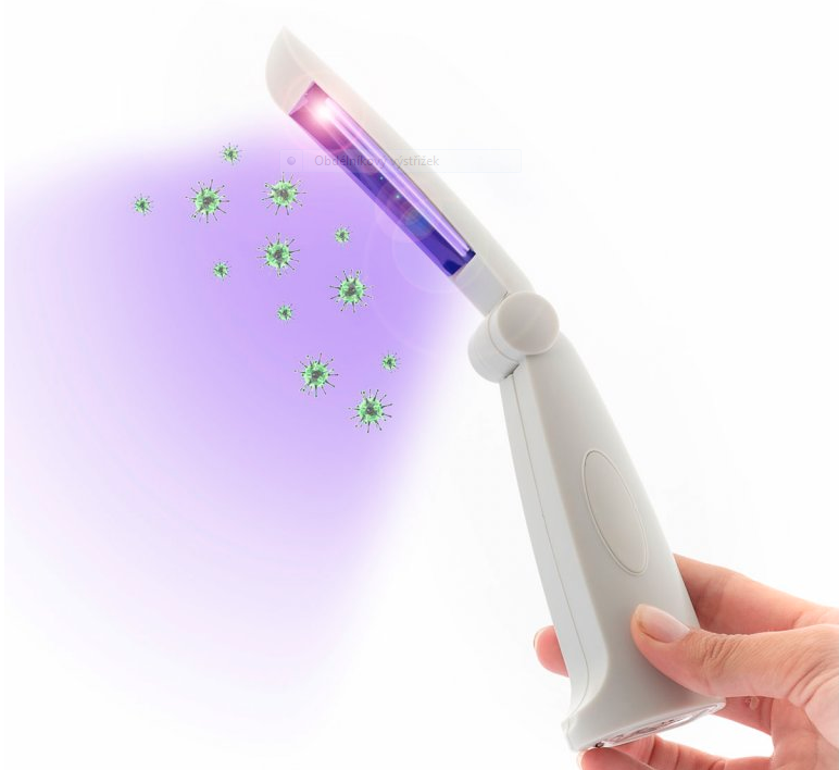 Levně Alum Skládací dezinfekční UV lampa