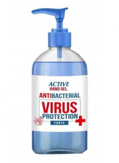 Levně AntiGel Antibakteriální gel na ruce 500 ml s dávkovačem