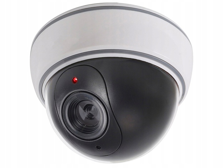 Verk 13118 Atrapa bezpečnostní kamery s LED IR diodou - bílá