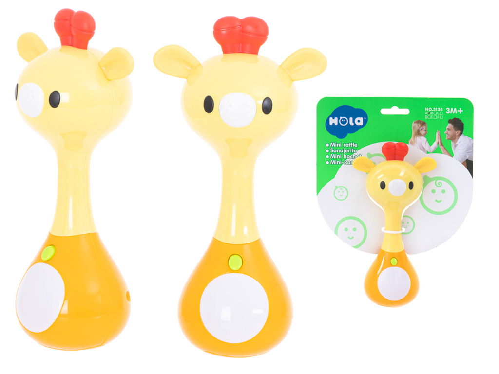 Huile Toys KIK KX5592 Interaktivní chrastítko / kousátko Žirafa