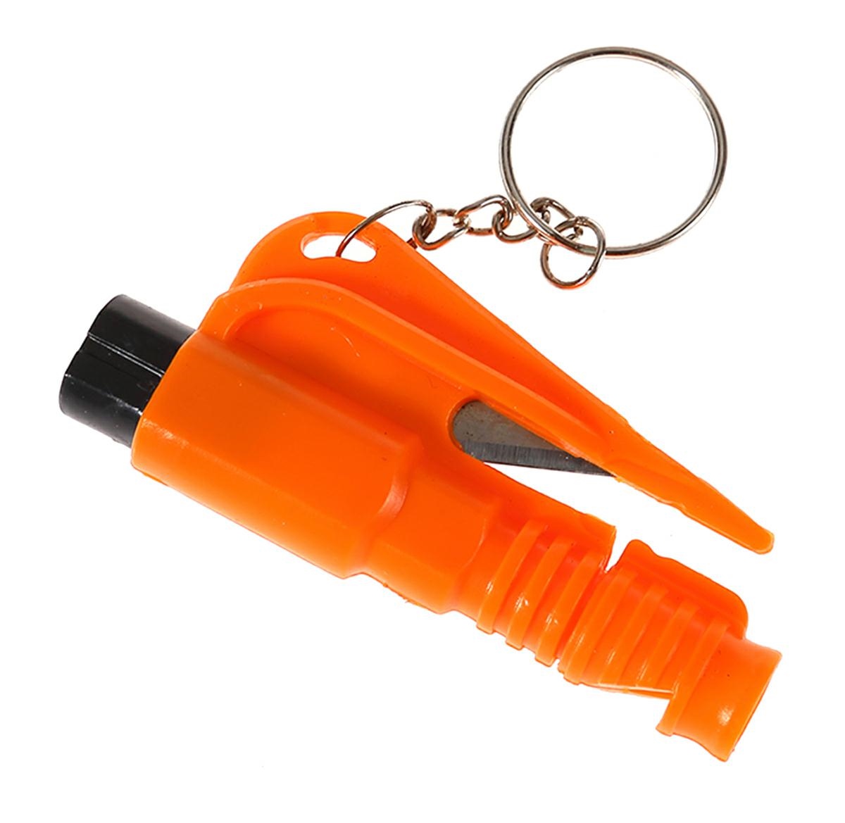 APT AG616A Rozbíječ skla, nůž na bezpečnostní pásy a píšťalka 3v1 - oranžová