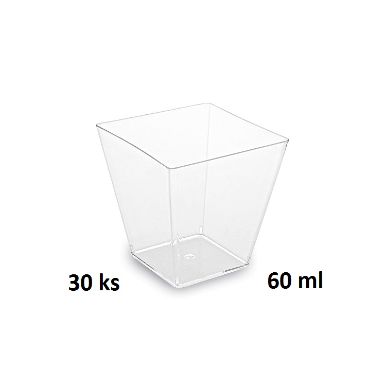 APT AG722 Fingerfood kelímek 4,9x4,9x4,5cm (60 ml) - 30 ks