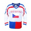 Hokejový dres ČR 7, bílý (Oblečení velikost L)