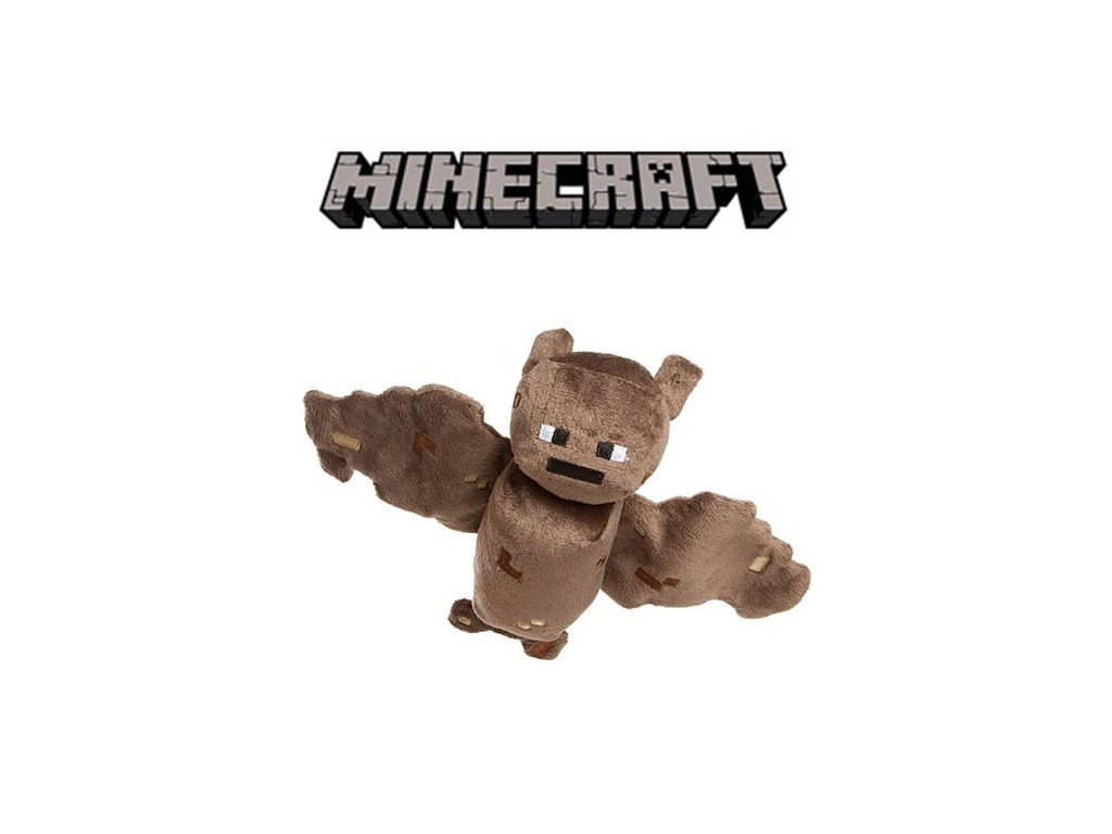 Plyšový Netopýr ze hry Minecraft - 23 cm