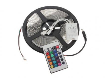 LED pásek RGB SMD 5m s dálkovým ovládáním