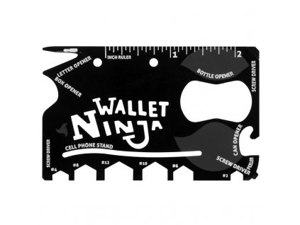 Karta prežitie Ninja Wallet 18v1