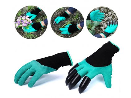 Záhradnícke rukavice s pazúrmi - Garden Genie