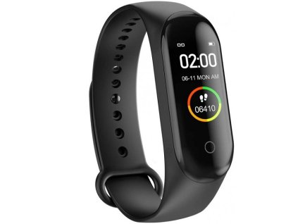 bluetooth fitness naramek m4 black