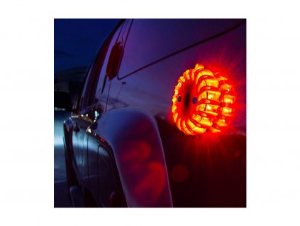 LED výstražné varovné světlo 12+3