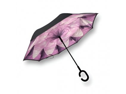 deštník růžová