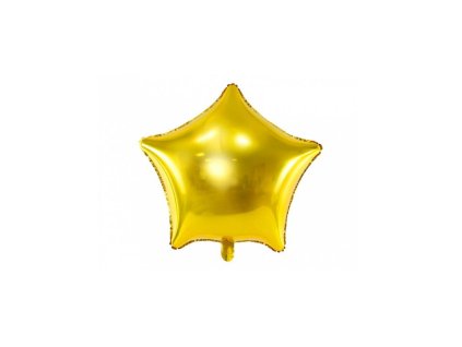 balonek hvezda zlata