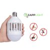 Elektrická lampa s lapačom hmyzu - zapp light