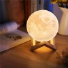 3D Lampička měsíc Moon Light 12 cm